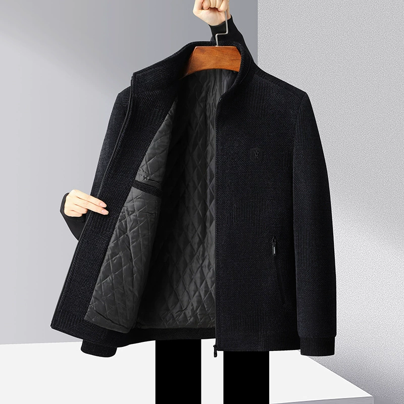 Winter jacket, for middle-aged man, increased thickness