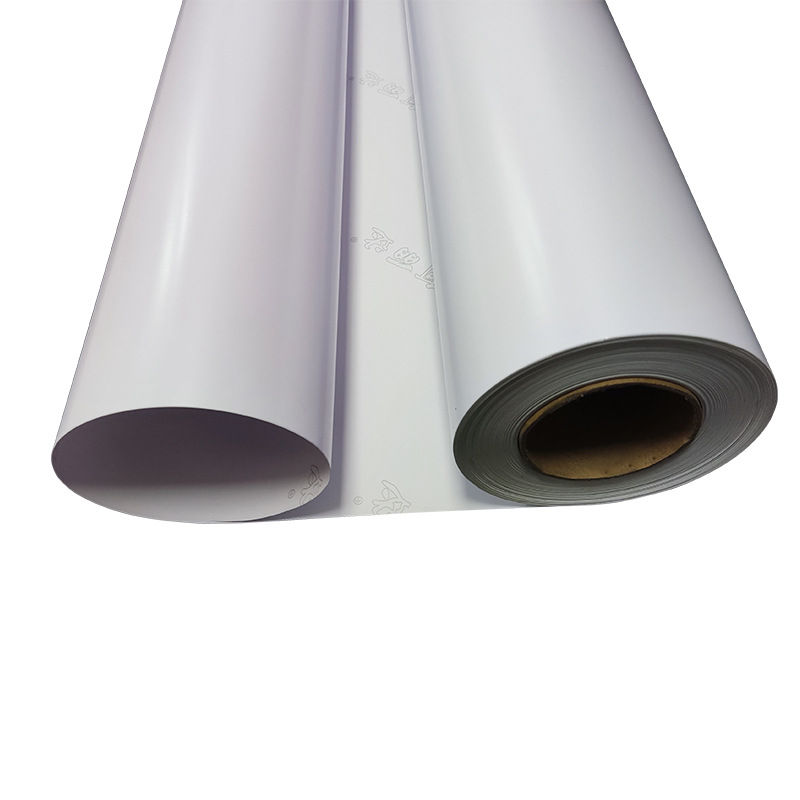 Alida 140g pegamento blanco vinilo coche cuerpo pegatinas al aire libre PVC adhesivo bus tráfico coche pegatinas publicidad foto consumibles