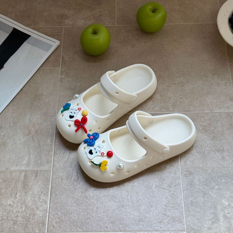Cartoon Cute Ballet Shoes for Women, New Summer Breathable Non-Slip Clogs, Comfortable Eva Closed-Toe Slippers for Outdoor Wear Cartoon Cute Ballet Shoes for Women, New Summer Breathable Non-Slip Clogs, Comfortable Eva Closed-Toe Slippers for Outdoor Wear