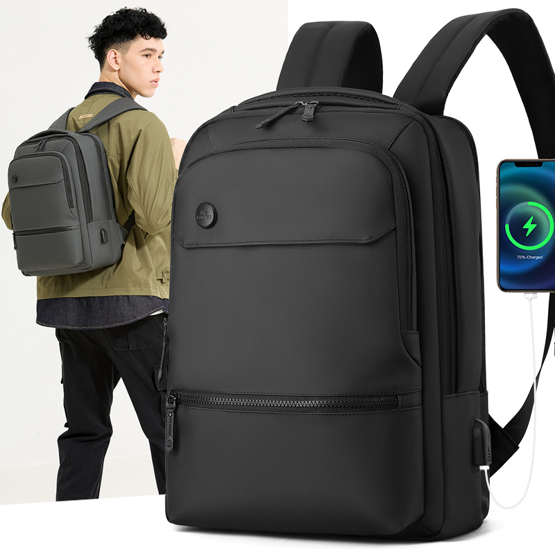 WEPOWER nueva mochila de computadora multifuncional de viaje de negocios con mochila USB para hombres mochila de gran capacidad