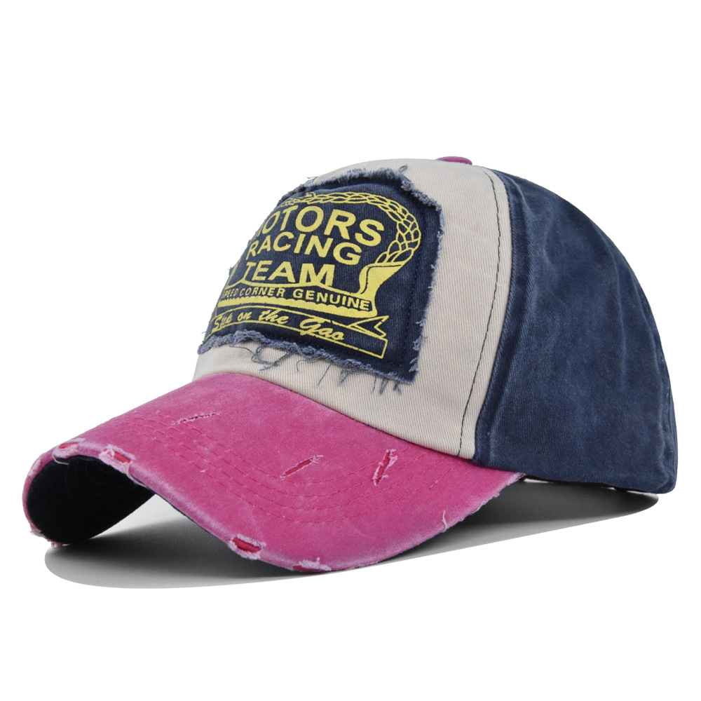 Graffiti Motors Printed Baseball Cap With Duckbill Design_voghion.com