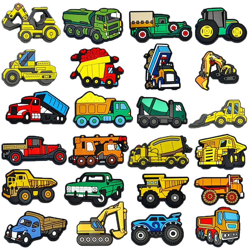 24pcs 엔지니어링 차량