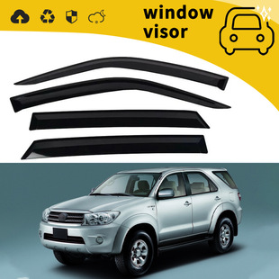 Suitable for 05-15 Fortuner Car Door Rain Shield Window Rain Eyebrow Rain Shield Modification Decoration