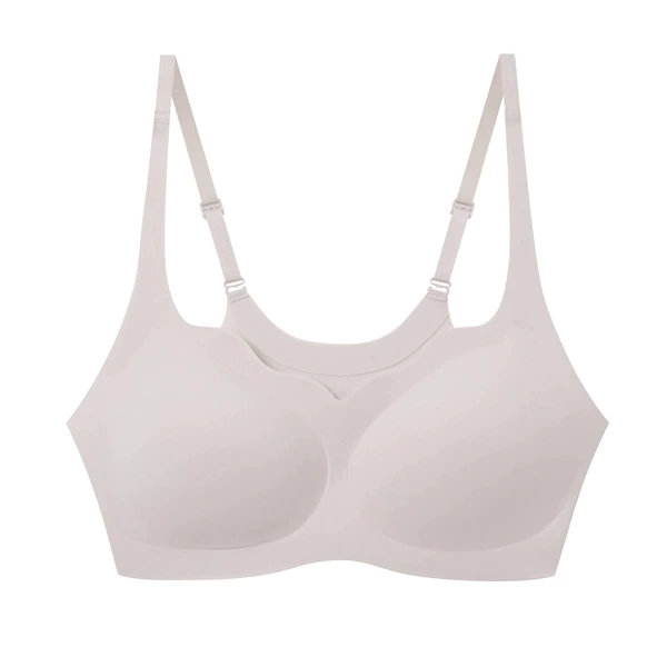 White peach gray