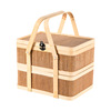 Bamboo Basin Basket Basin Gift Box Gloves Mooncake Mooncake Egg Box Bamboo Basketball Supreme Ceremony Festival Packaging