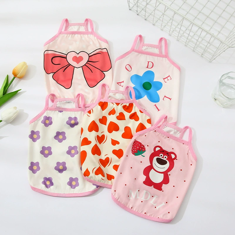 Источник Фабрика Домашнее Животное Камзол Одежда для домашних животных Одежда для собак Щенок Летняя Камзол Одежда