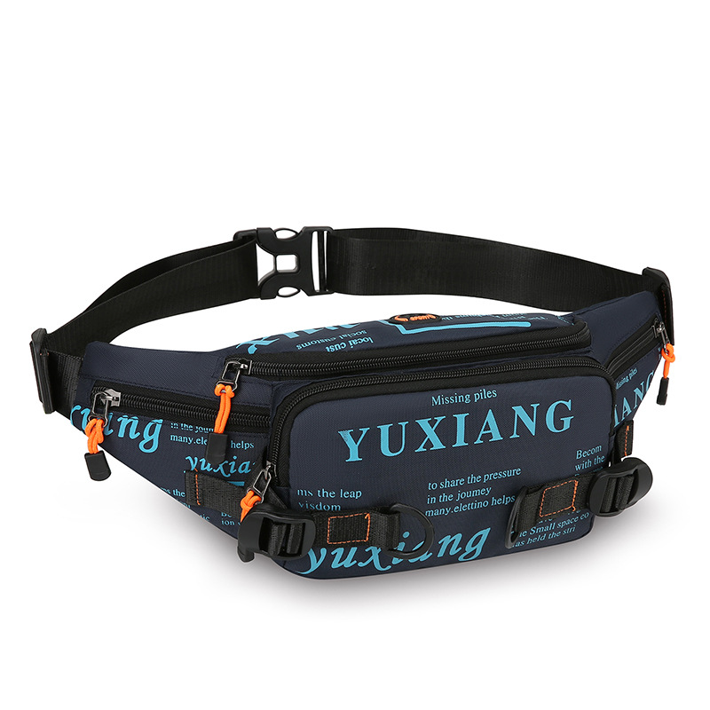 Bolso de pecho para hombres, bolso de cintura deportivo de moda, bolso de hombro portátil al aire libre, bolso de hombre.