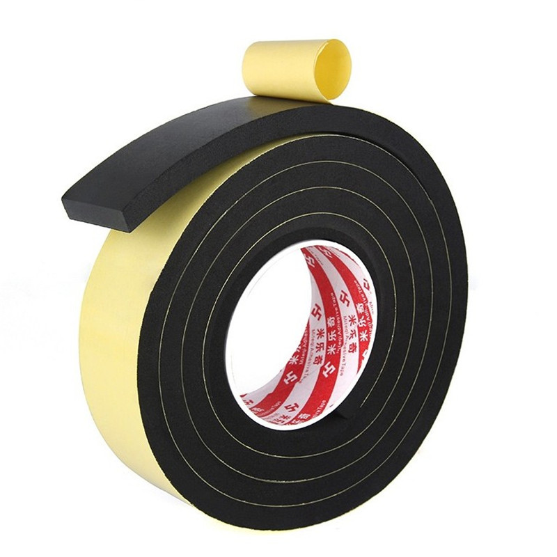 防水防撞缓冲密封eva海绵材料单面背胶门窗隔音自粘eva泡棉胶条