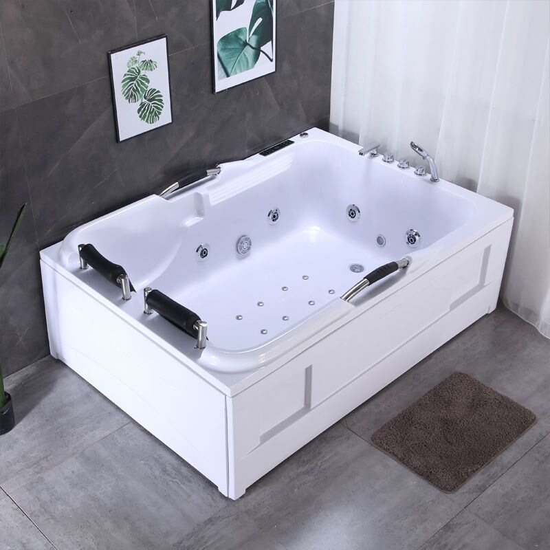 Double Bathtub for Home Use, Adult Massage, Thermal Insulation, Heating, Extra-Large Acrylic Shower, Large Size, Hotel Couple's Bathtub