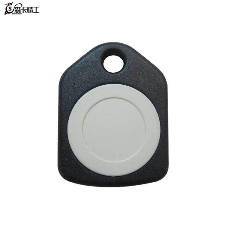 新款迷你pvc钥匙扣卡 UID圆形钥匙圈 T5577芯片电子门禁卡扣饰品