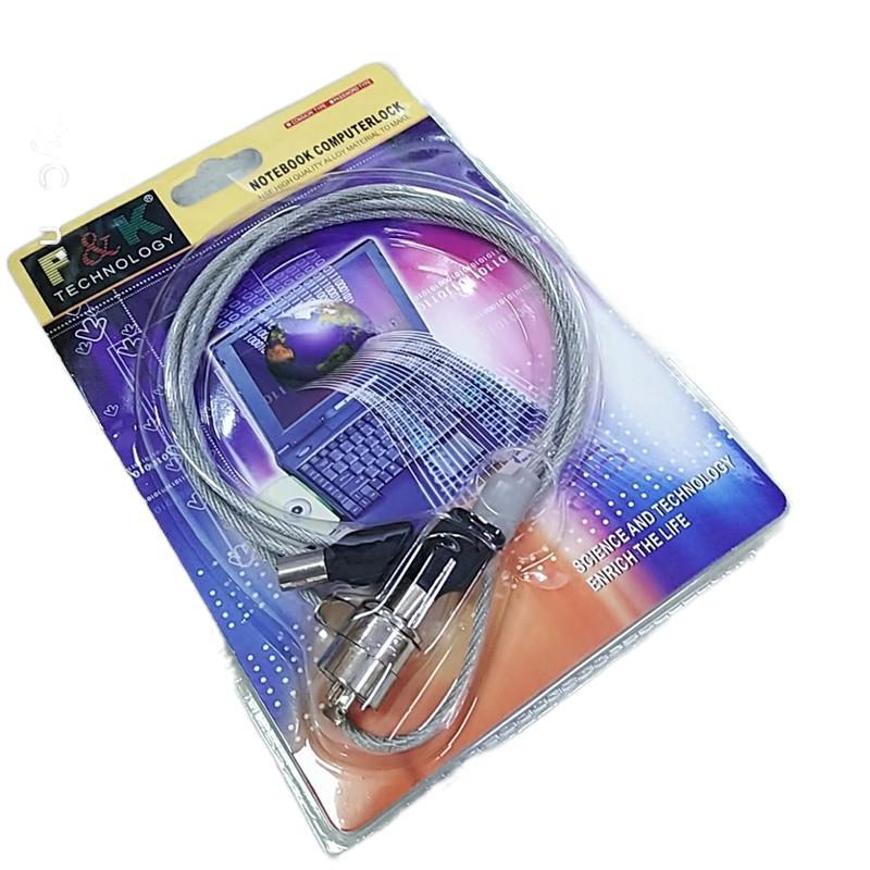 FK1.2 M Contraseña de bloqueo portátil antirrobo cable de bloqueo de la computadora Barra de Internet 1,8 m pequeña cerradura Universal cerradura de la computadora