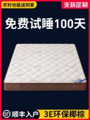 天然椰棕床垫急用卧室家用床垫儿童榻榻米出租房用1.8m可折叠棕垫