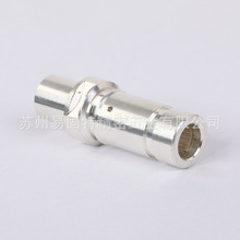 国标快充多触点DC端子大电流新能源冠簧接线充电桩公母插针导电针