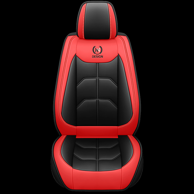 Funda de asiento de coche Funda de asiento Cojín de cuero completamente envolvente Cojín de asiento universal de cinco plazas trasero Fuente de fábrica al por mayor