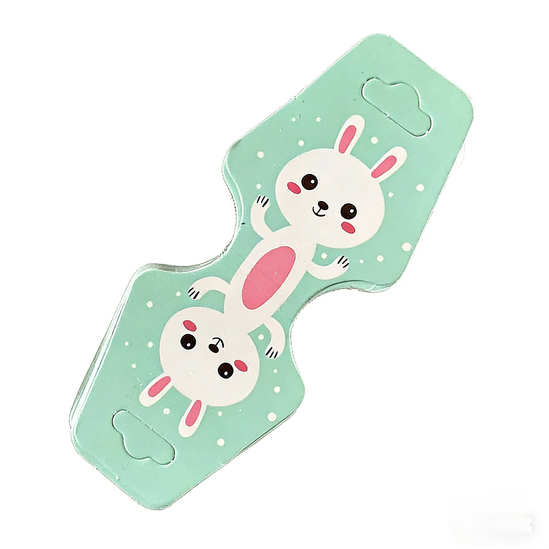 Tarjeta de embalaje de tarjeta plegable especial creativa tarjeta de cuerda de cabello infantil tarjeta de papel de anillo de intestino grueso tarjeta de cabeza de cuerda de papel joyas tarjeta de visualización