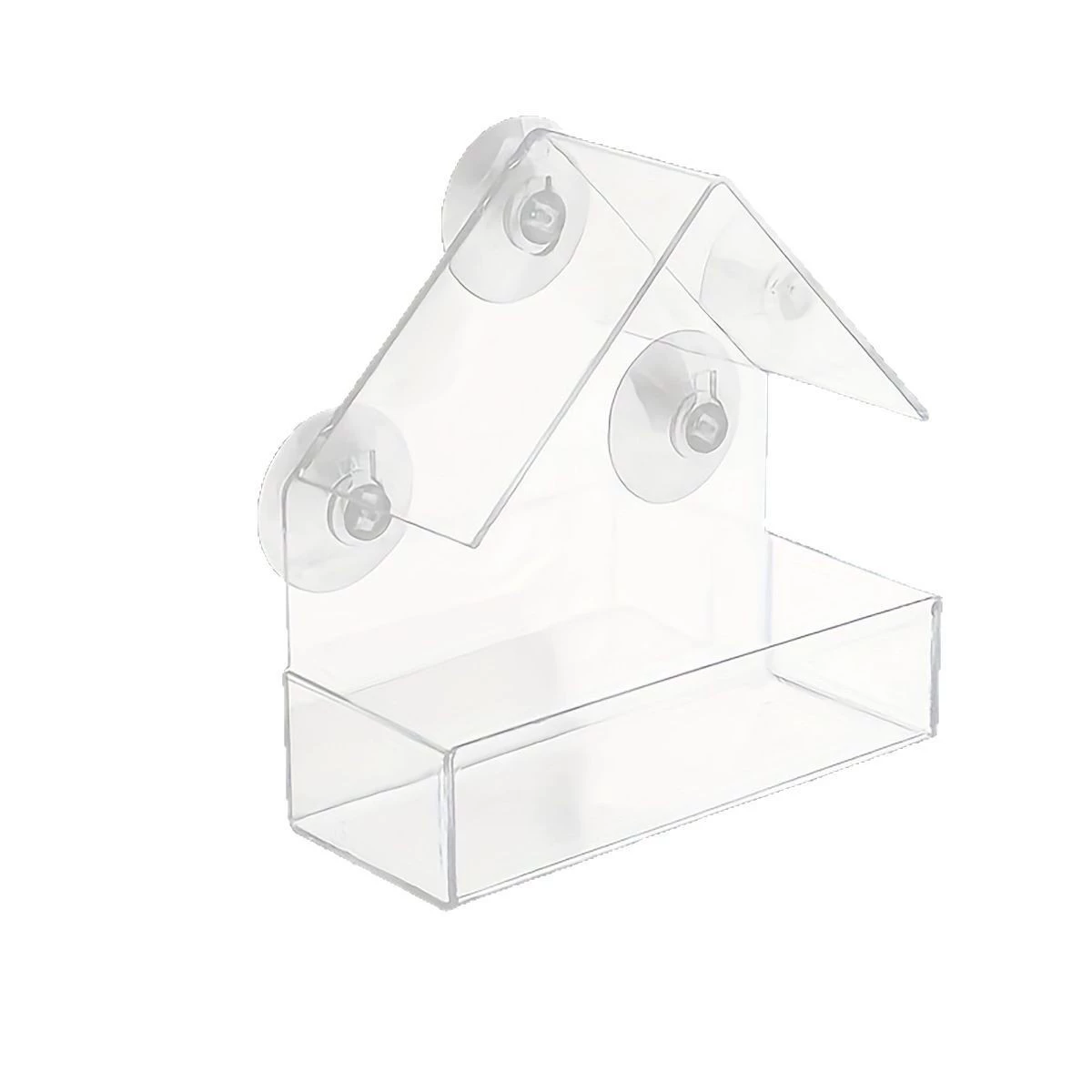 Spot Ackli Bird Cage Free Porch Porching Bird Fedrior Transparent Wall -Mid -Hanging Feed Pet Products