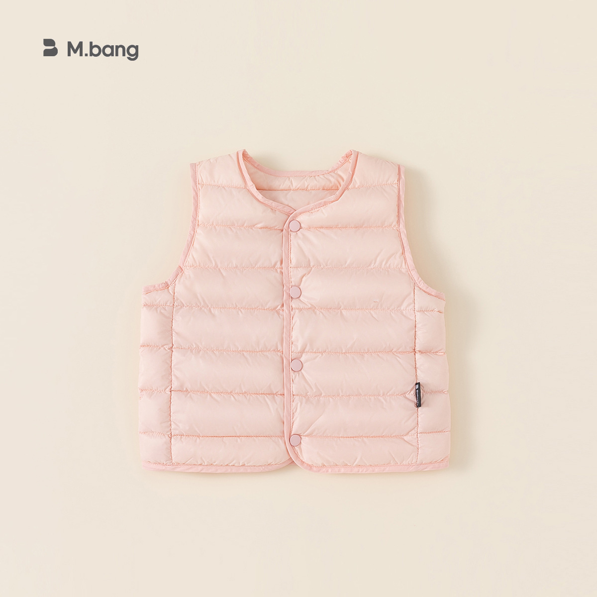 Ropa Infantil Youbao, Chaqueta de Plumón de Invierno para Niñas, Color Sólido, Plumón de Pato Blanco, Estilo Ligero 2026, Chaqueta de Plumón para Niños
