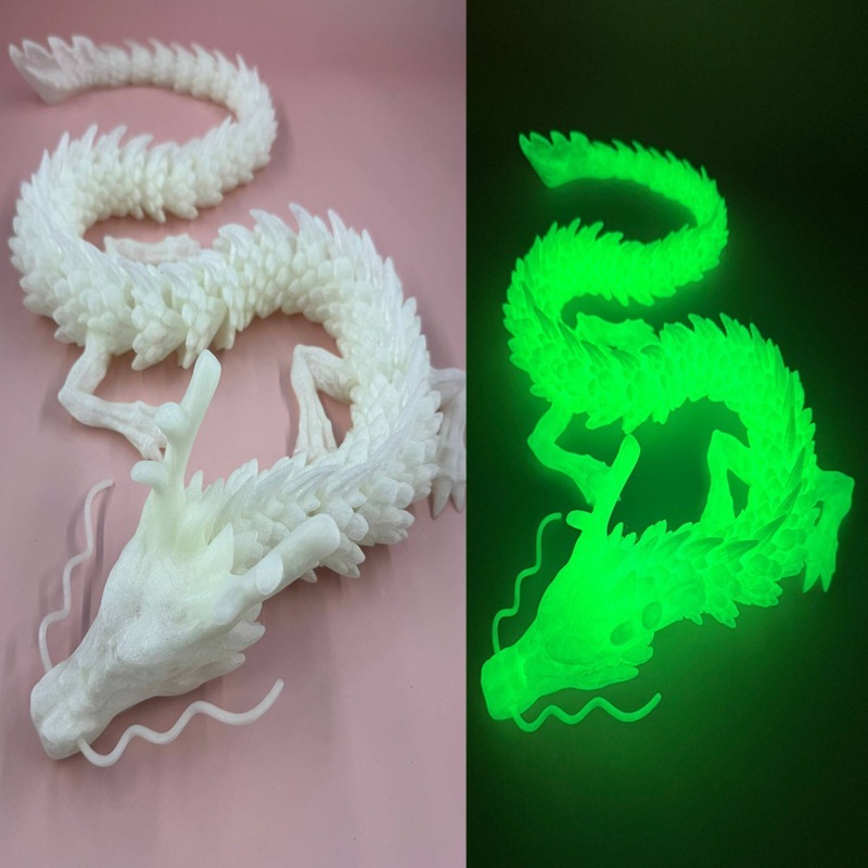 中国のドラゴン 90cm ドラゴン装飾品クロスボーダー 3D プリントドラゴンフィギュア変形装飾品ギフト工芸品屋台|undefined