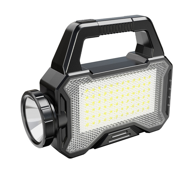 handheld universal flashlight solar-powered