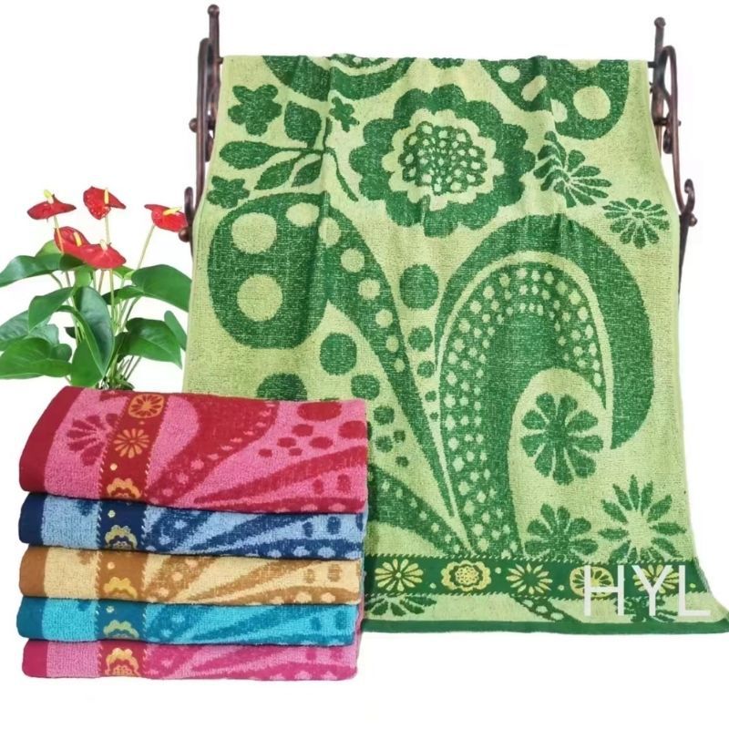 Factory direct new export large bath towel 70-140cm large bath towel cross-border supply best-selling low-priced large bath towel