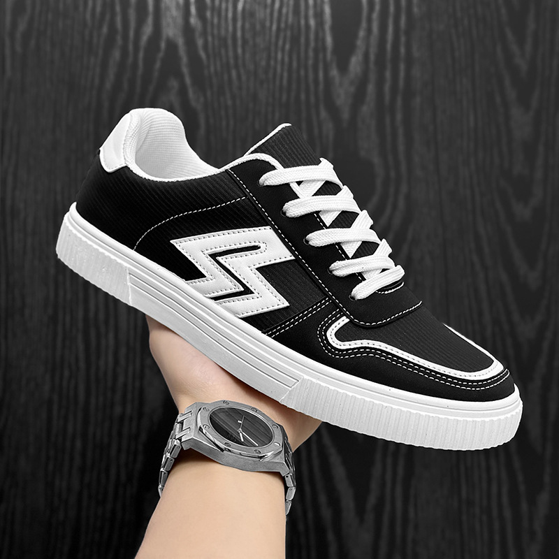Summer Autumn New Style Men's Flat Sneakers Casual Shoes Factory Direct Sales Student Versatile Simple Canvas Shoes_voghion.com