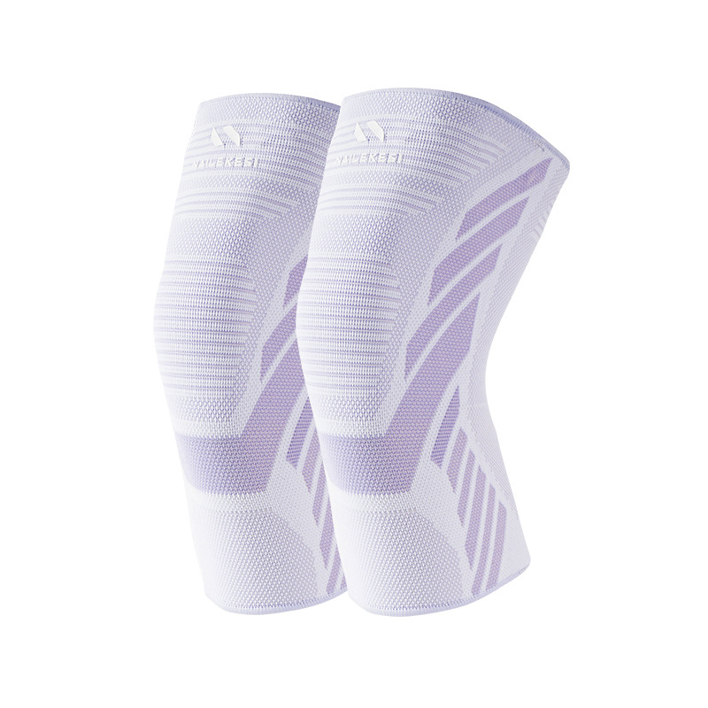 Rodillas deportivas de verano delgadas para mujeres, nylon elástico transpirable Jiangdu, rodillas antideslizantes para hombres