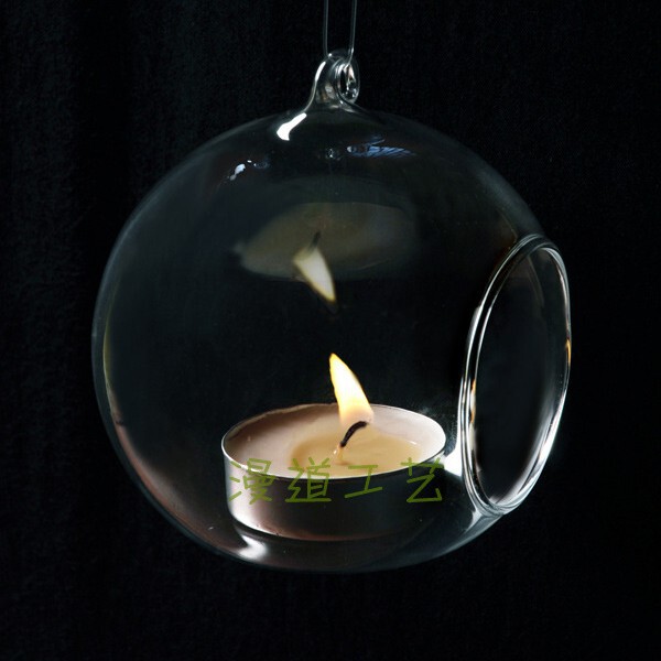 Glass candle