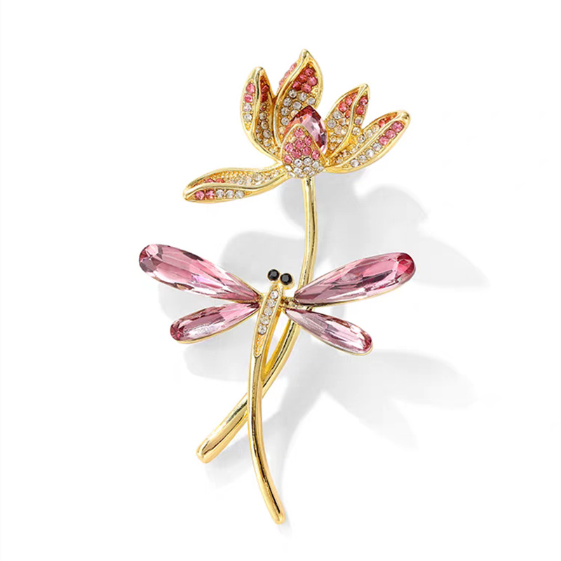 Chinese-style Lotus Brooch Women, Vintage Sophisticated Corsage, Creative, Elegant Exquisite Accessory For Hanfu And_voghion.com