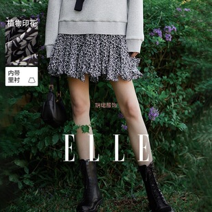 ELLE��ʽ�OӋ���黨��ȹŮ25�����¿�r�Єe��ȹС��a�ְ���ȹ