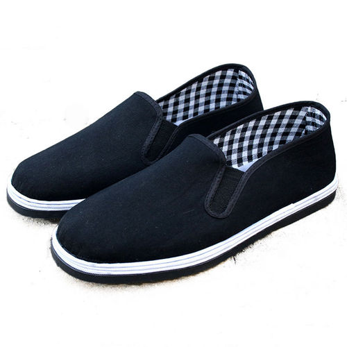Old Beijing Cloth Shoes, Single Strap Work and Casual Shoes, Safety Shoes, Spring and Autumn Drivers' Shoes, Men's Casual Shoes, Layered Sole, Breathable