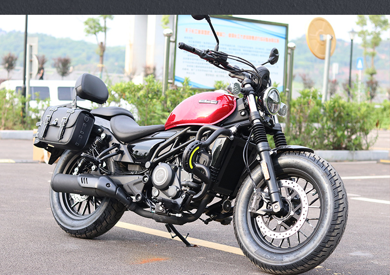 Suitable for Cfmoto 450Clc/250Clc Crash Bars, Anti-Fall and Anti-Collision Quick-Release Side Bags, Foldable Backrest Modification Parts