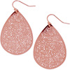 Pendant, golden silver sophisticated earrings, suitable for import, thin weaving