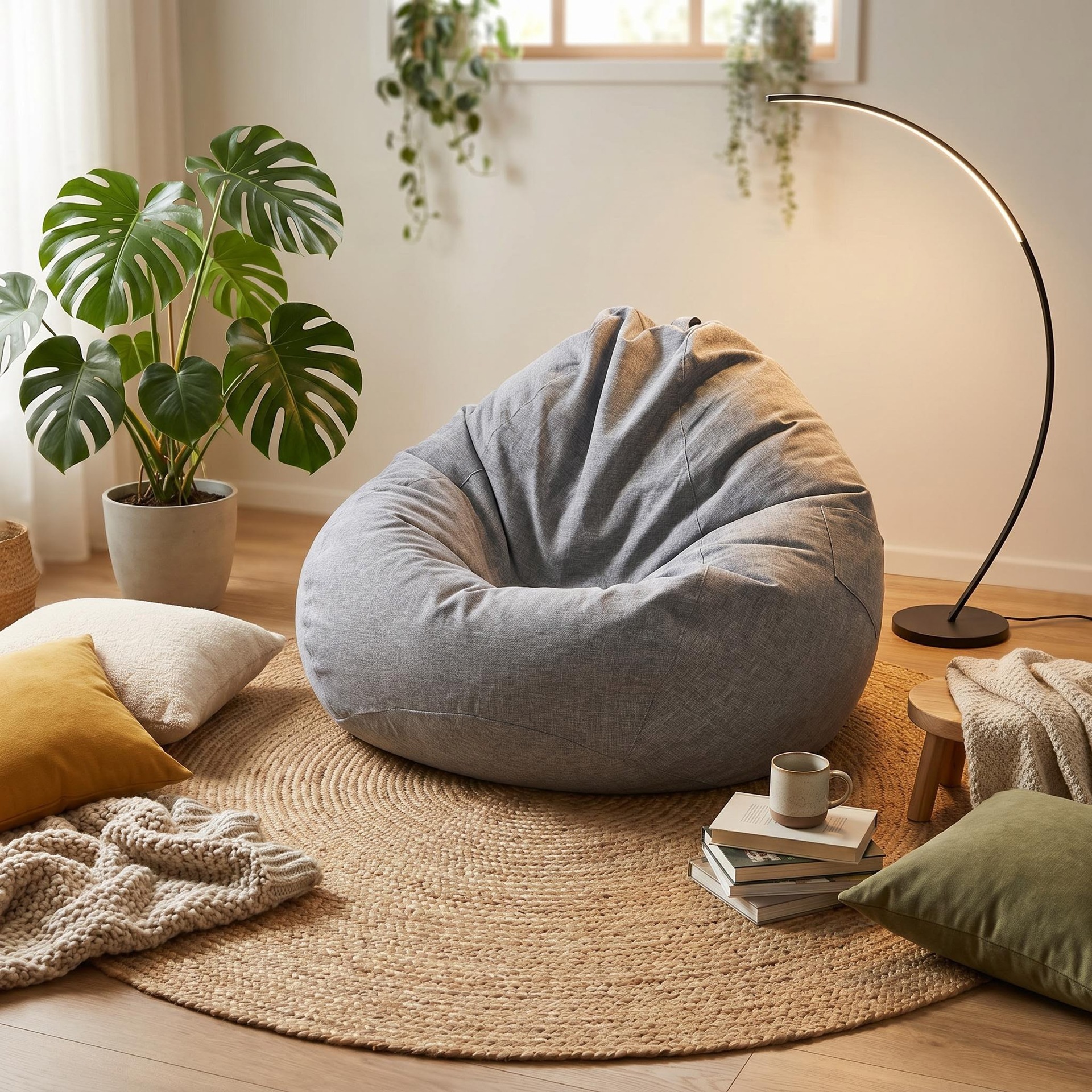 Bean bag chair lazy sofa bean paste bag bean bag balcony sauna bay…