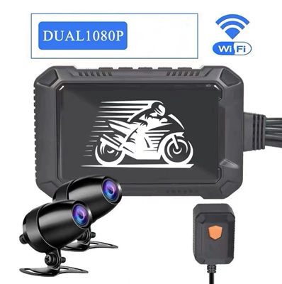 Recorder HD 1080p No Screen: Motorcycle driving recorder - m1f-no-screenwifigps