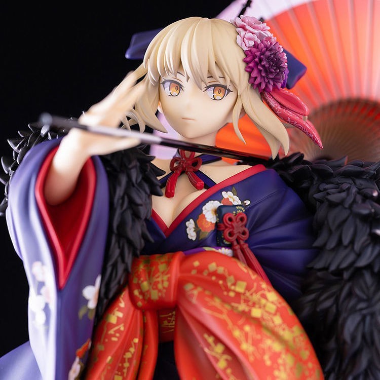 着物黒saber花魁フィギュアセバfateアルトリア良质版二次元アニメグッズ|undefined