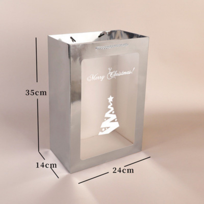 Plata (1 pieza); Serie de bolsos de mano navideños