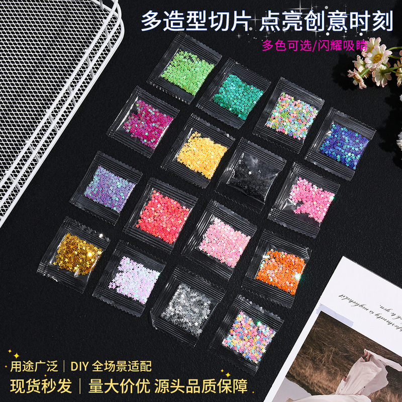 Directly from the Manufacturer, New Mixed-Color Bagged Sequins, Glitter Powder, Laser Nail Beads, DIY Jewelry Accessories Directly from the Manufacturer, New Mixed-Color Bagged Sequins, Glitter Powder, Laser Nail Beads, DIY Jewelry Accessories