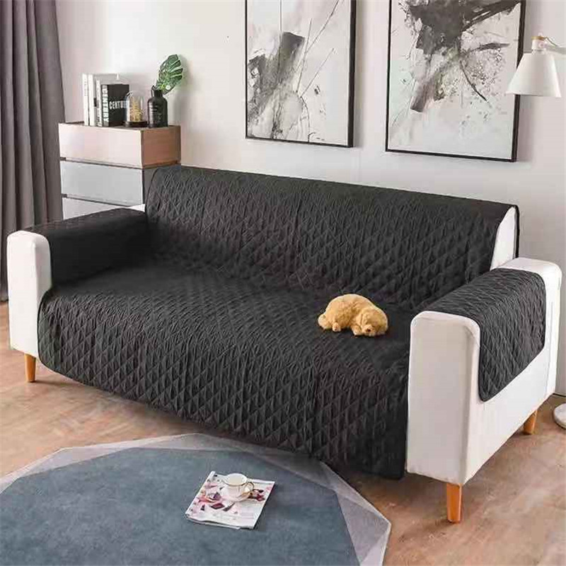 Casual Solid Color Polyester Sofa Covers Artificial Decorations display picture 3