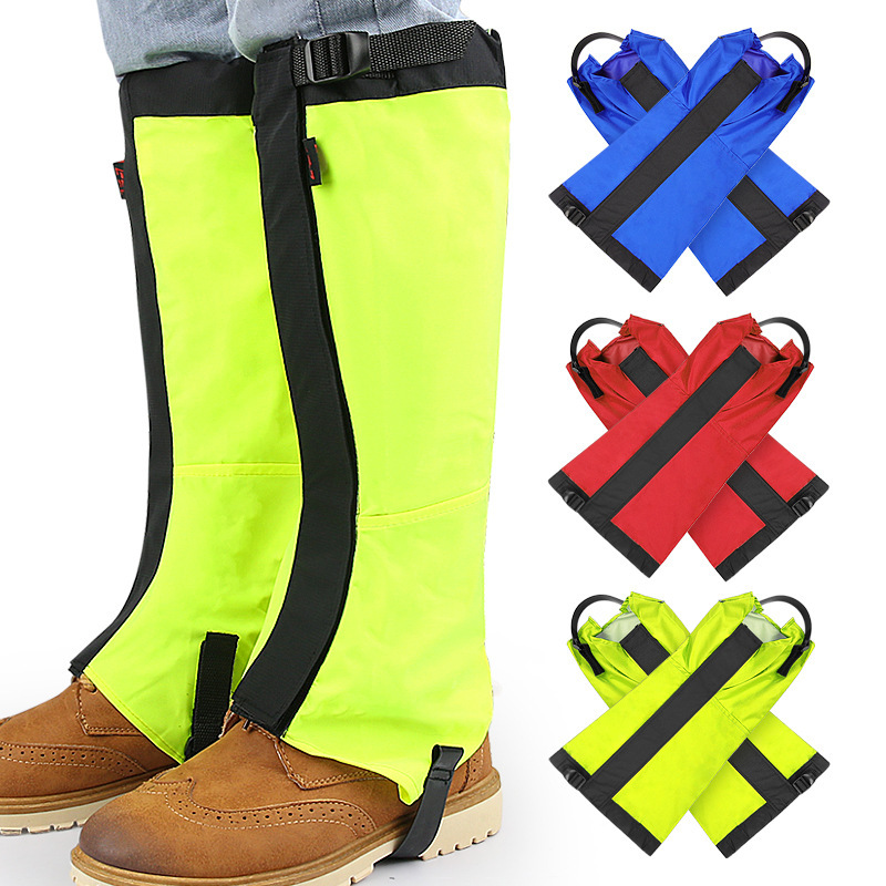 Extended Outdoor Multi-Functional Mountaineering and Skiing Leggings, Desert Hiking, Sand-Proof, Insect-Proof, Breathable Leggings and Foot Covers