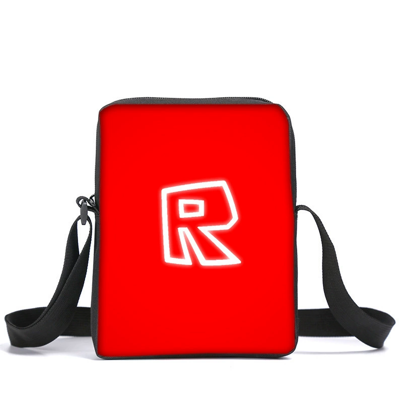 Сумка-планшет Roblox, аксессуар к игре, для учащихся начальных и средних классов, мультяшная унисекс рюкзак-сумка