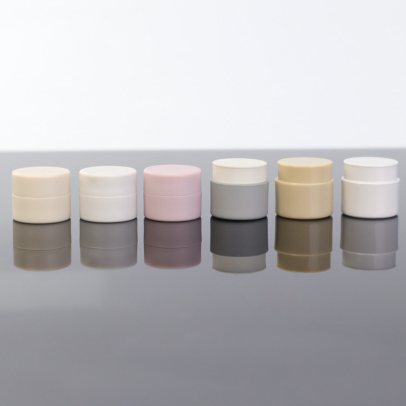 2.5g日式甲油胶瓶甲油胶罐 美甲建构胶延长胶分装瓶 固态凝胶罐