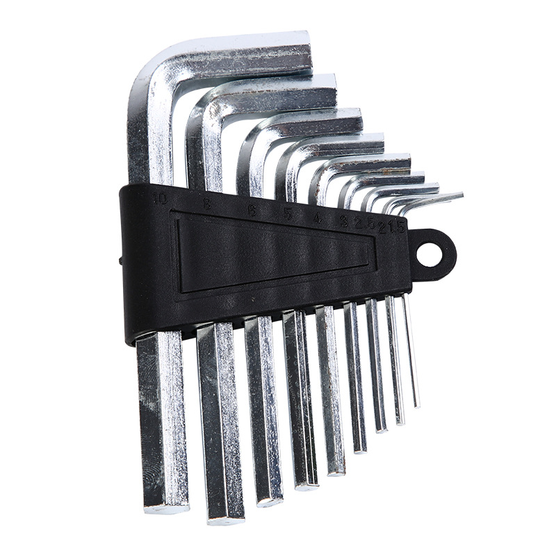 Manufacturer L-shaped flat head ball head small wrench extended inner hexagonal set wrench inner hexagonal wrench