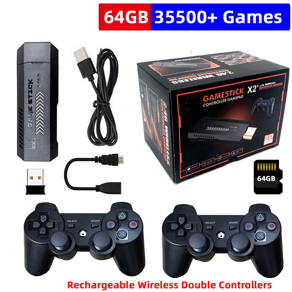 X2PLUS consola de juegos P3 mango recargable 2.4G inalámbrico retro PSP consola de juegos doméstica 3D HD transfronterizo