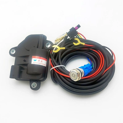 Motorcycle, Motorbike, Car Exhaust Exhaust pipe - switch-button-wire-and-three-pin-motor
