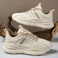 四季2025新款情侣鞋时尚休闲学生鞋防臭厚底跑步运动潮鞋