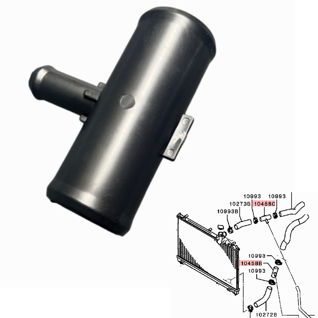 1370A627 1370B181 is suitable for Outlander, ASX, Lancer, and Eclipse water tank hose connector tee