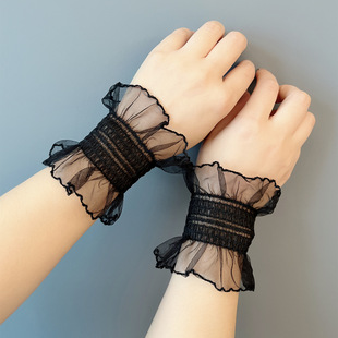 Lolita Style JK Lori Girl's Wristlet Cute Hand Sleeve Lace Cuff Cuff Cuff Cuff Decoration