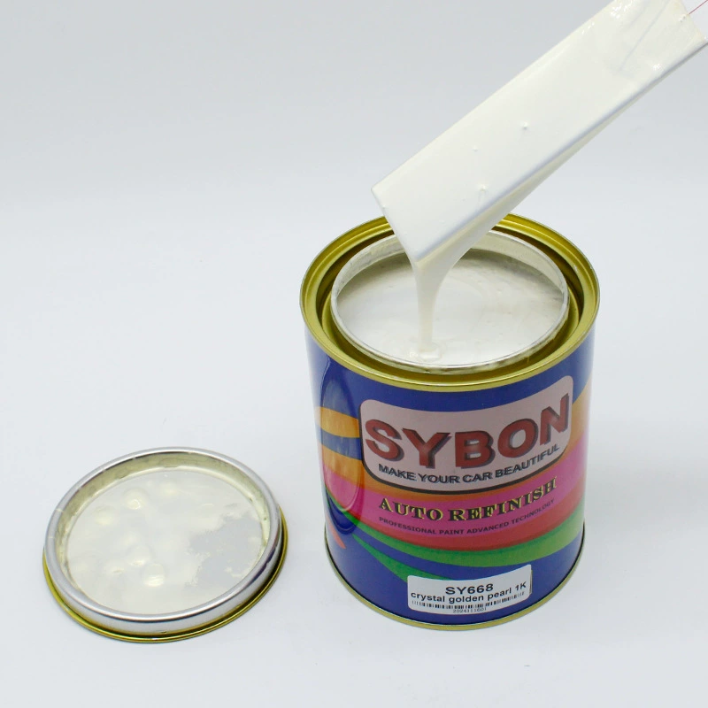 Внешняя торговля экспорт 1K автомобильная цветная основная краска кристаллическое золото жемчужное SY668 автомобильная аэрозольная краска специальная полуфабрикатная краска смешивание цветов