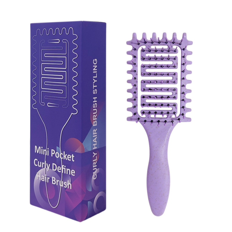 人気のホット商品のミニバージョン Curl Define Styling Brush バウンシングカーリングディファインスタイリングコーム|undefined