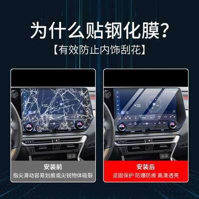 Car interior film — Suitable for 25 Lexus